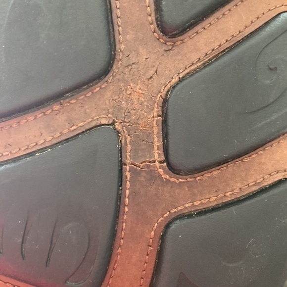 Olukai Moloa Leather Slip-On Shoes Black 10 Men’s - Picture 10 of 10